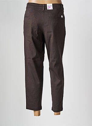 Pantalon chino tissage chiné taille normale marron JACK & JONES homme