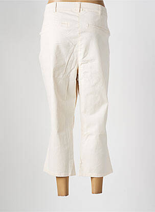 Pantacourt coupe droite beige DAMART femme