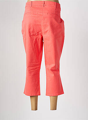 Pantacourt coupe droite orange DAMART femme