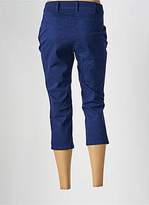Pantacourt coupe droite bleu DAMART femme