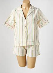 Pyjama beige ARTHUR pour femme seconde vue