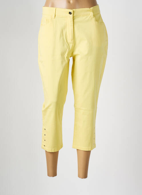 Pantacourt jaune DAMART pour femme