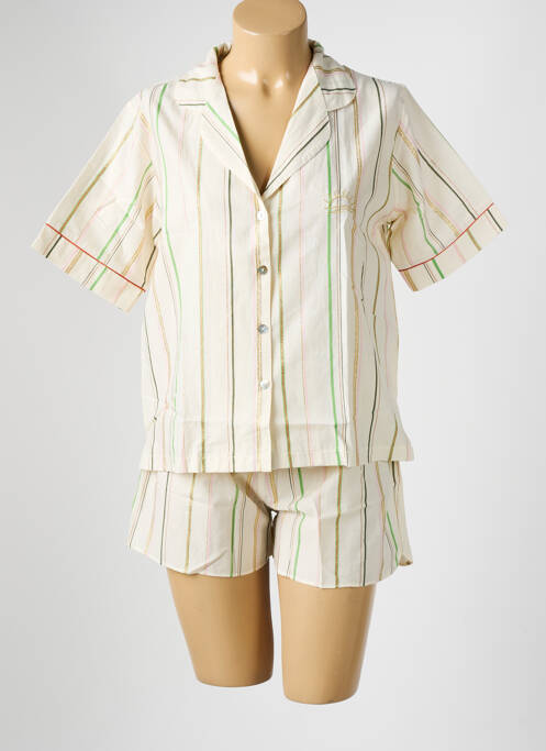Pyjama beige ARTHUR pour femme