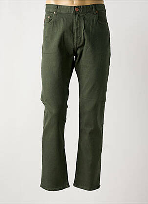 Jeans coupe slim stretch taille normale vert LOIS homme