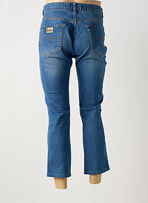 Jeans coupe slim stretch taille normale bleu LOIS homme