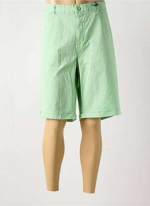 Bermuda stretch taille normale vert RUCKFIELD homme