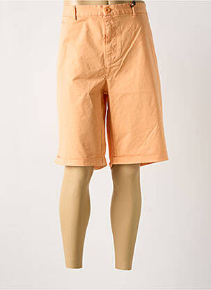 Bermuda stretch taille normale orange RUCKFIELD homme