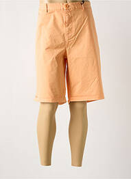 Bermuda stretch taille normale orange RUCKFIELD homme