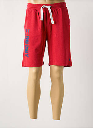 Short poches taille normale rouge RUCKFIELD homme
