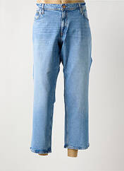 Jeans coupe droite bleu JACK & JONES pour homme seconde vue