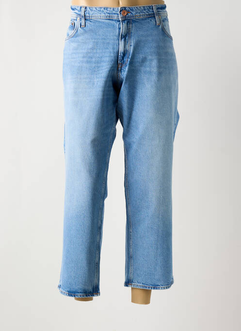 Jeans coupe droite bleu JACK & JONES pour homme