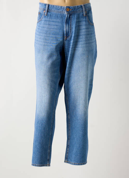 Jeans coupe droite bleu JACK & JONES pour homme