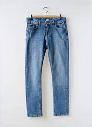 Jeans skinny stretch taille normale bleu DEFACTO homme