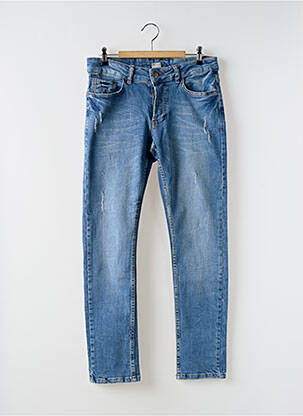Jeans skinny stretch taille normale bleu DEFACTO homme