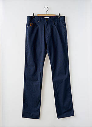 Pantalon droit stretch taille normale bleu LOIS homme