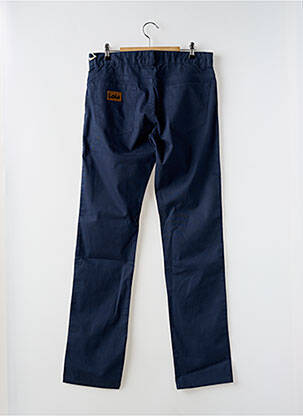 Pantalon droit stretch taille normale bleu LOIS homme