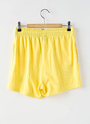Short coupe droite taille normale jaune LE COQ SPORTIF homme