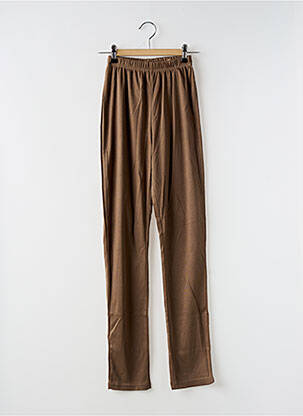 Legging stretch taille normale marron DAMART femme