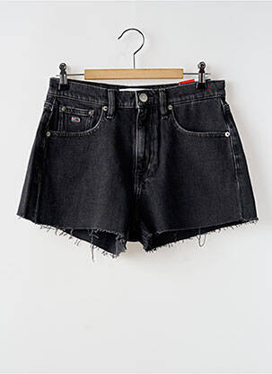 Short tissage denim taille normale noir TOMMY HILFIGER femme
