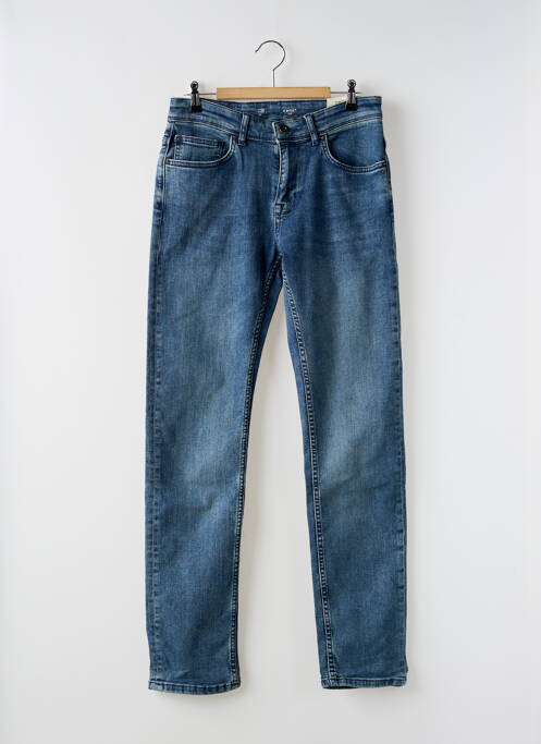 Jeans coupe slim stretch taille normale bleu CELIO homme