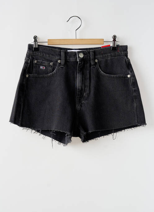 Short tissage denim taille normale noir TOMMY HILFIGER femme