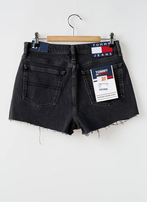 Short tissage denim taille normale noir TOMMY HILFIGER femme