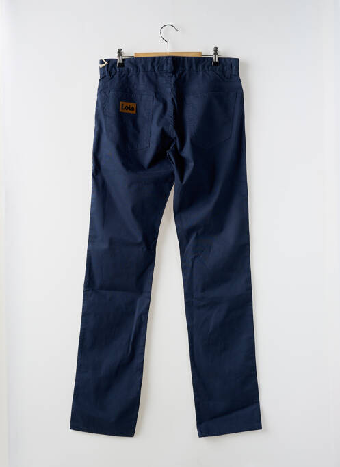 Pantalon droit bleu LOIS pour homme