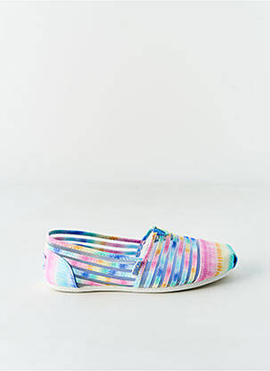 Mocassins bout rond talon plat jusqu'à 3cm rose SKECHERS femme