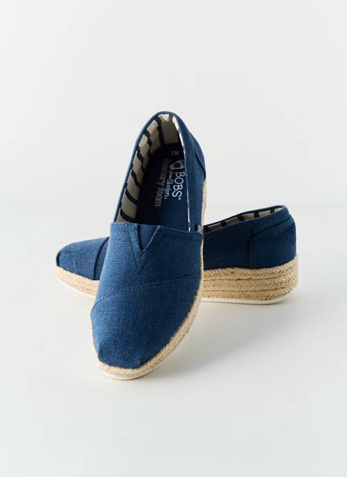 Espadrilles bleu SKECHERS femme