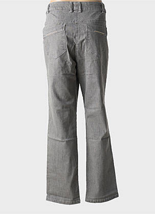 Jeans coupe droite stretch taille normale gris DAMART femme