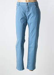 Pantalon droit stretch taille normale bleu JENSEN homme