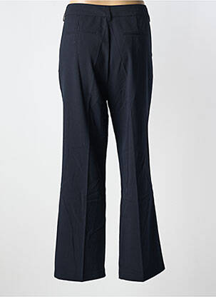 Pantalon large tissage popeline taille normale noir TEDDY SMITH femme