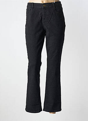Jean coupe flare stretch taille normale noir LPB femme
