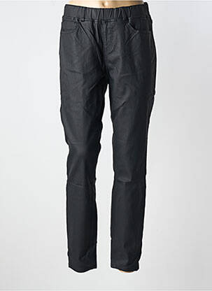 Pantalon slim taille élastique taille normale noir CISO femme