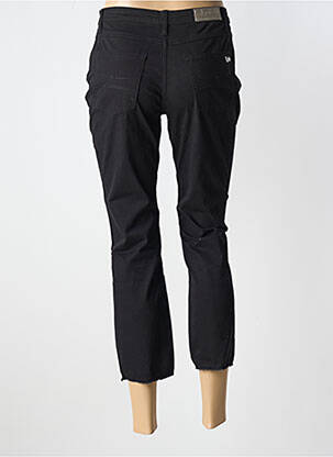Pantacourt stretch taille normale noir LPB femme