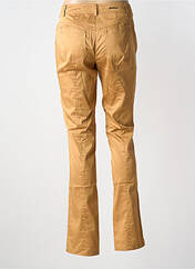 Pantalon slim marron NATHALIE CHAIZE pour femme seconde vue
