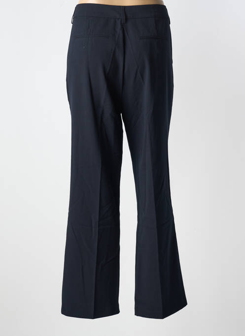 Pantalon large tissage popeline taille normale noir TEDDY SMITH femme