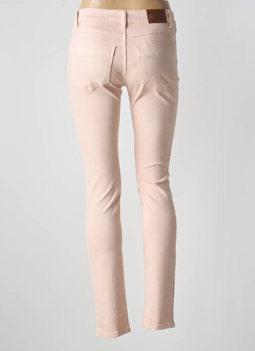 Jeans coupe slim rose CHATTAWAK femme