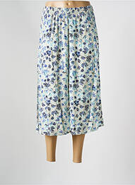 Jupe longue imprimé fantaisie bleu JENSEN femme