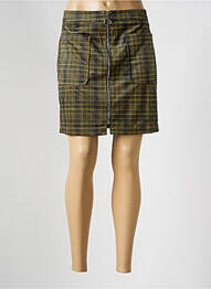 Jupe courte poches jaune MOLLY BRACKEN femme