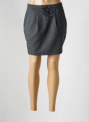 Jupe courte poches gris LPB femme