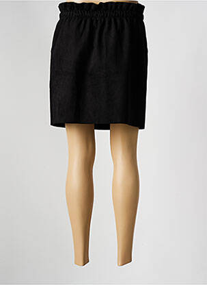 Jupe courte coupe droite noir TEDDY SMITH femme