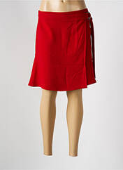 Jupe courte rouge NATHALIE CHAIZE pour femme seconde vue