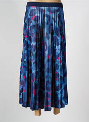 Jupe longue bleu LEO & UGO pour femme seconde vue