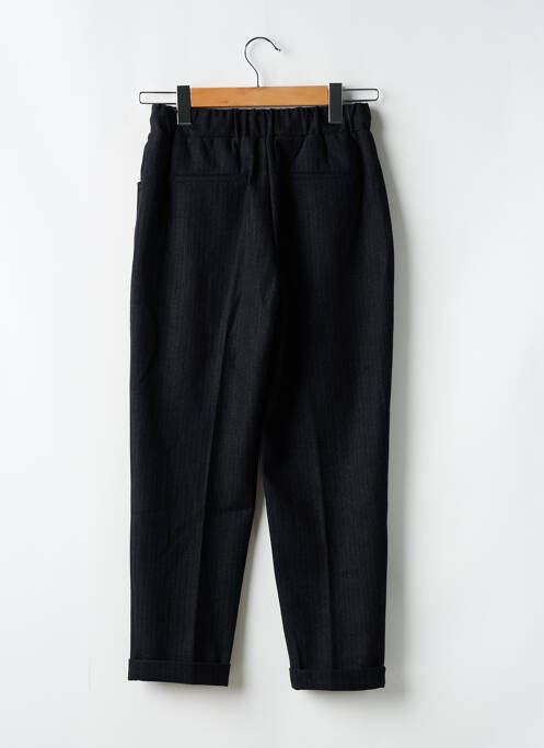 Pantalon droit taille élastique noir TEDDY SMITH femme
