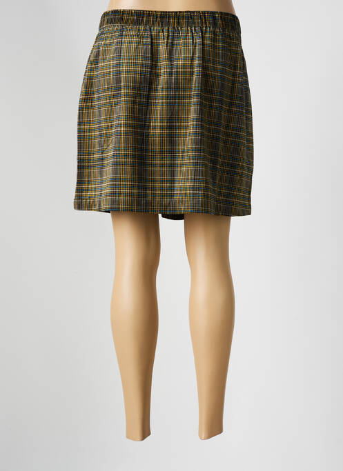 Jupe courte jaune MOLLY BRACKEN pour femme