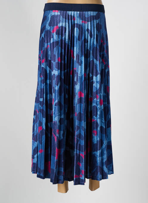 Jupe longue bleu LEO & UGO pour femme