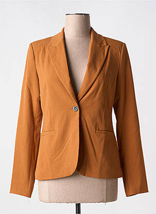 Blazer poches orange TEDDY SMITH femme