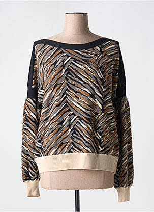 Pull col bateau manches longues noir ALDO MARTIN'S femme