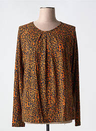 T-shirt manches longues manches longues orange CISO femme